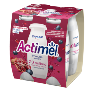 Actimel nar/borovnica/maka 4x100g