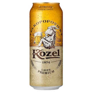 Pivo Kozel Prem Velkop 4.6% 0,5l can