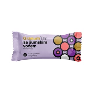 Bar Granum sa sumskim vocem 30gr