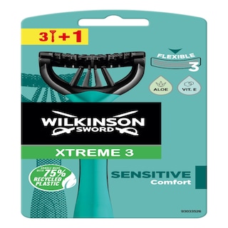 Brijac Wilkinson Xtreme3 Sensitive 3+1