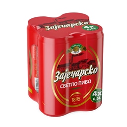 Pivo Zajecarsko 4 X 0,5can