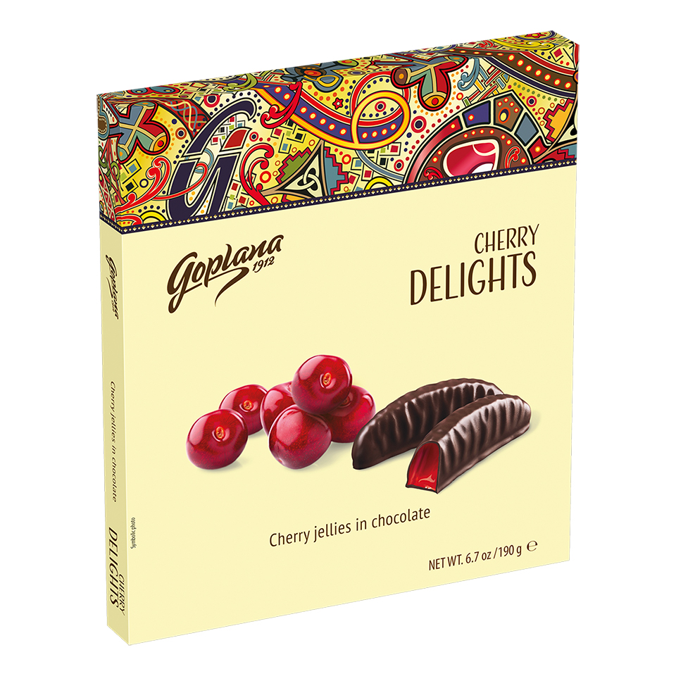 Zele coko Delights visnja 190g