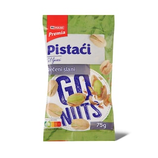 Pistaci u ljusci, pec.sl.Maxi 75g