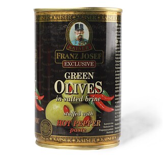 Zelene masline/ljutom paprikom FJK 300g