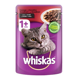Hrana/macke/govedina kesa Whiskas 1