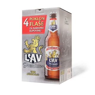 Pivo Lav Premium 4x0,5l