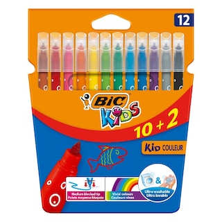 Flomasteri Bic 10+2 gratis