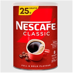 Kafa inst.Nescafe Classic 250+25g gratis