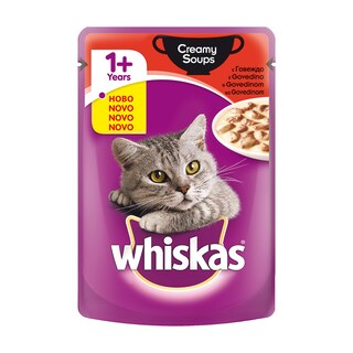 Whiskas kesica,Creamy Soups goved.85g
