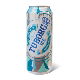 Pivo Tuborg Ice limenka 0.5l