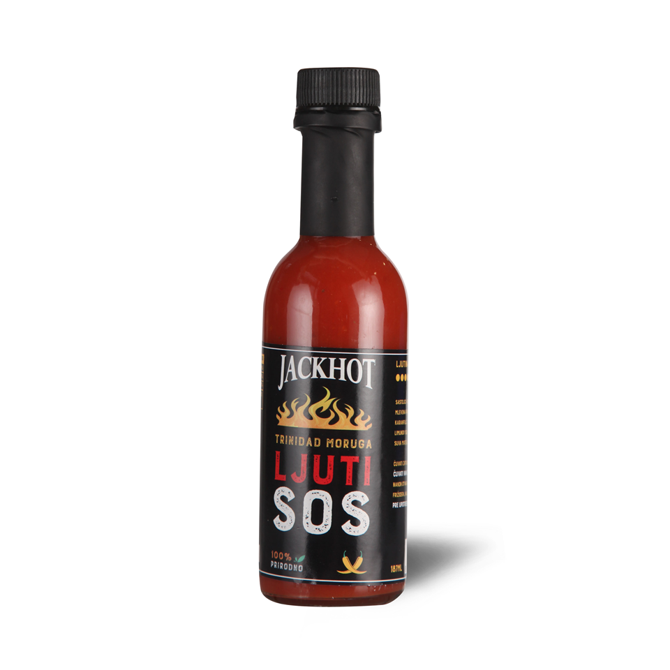 Ljuti sos Trinidad Moruga Jackhot 187ml