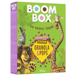 Ovsena granola pops kakao Boom Box 300g