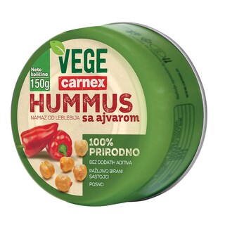 Humus sa ajvarom Carnex 150g