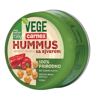 Humus sa ajvarom Carnex 150g