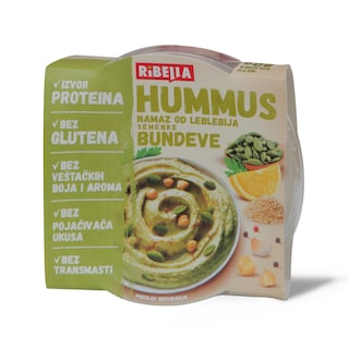 Houmous seme bundeve Ribella 80g
