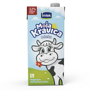 Mleko ster.3.2%mm BP slim Moja kravica1l