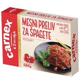 Mesni preliv za spagete Carnex 400g