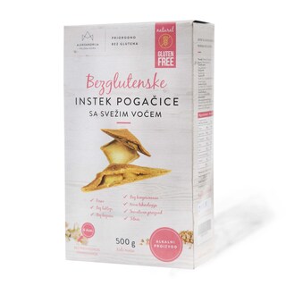 Instek pogacice sa jabukom bezgl.500g