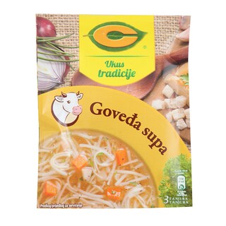 Supa C govedja ukus tradicije 40g