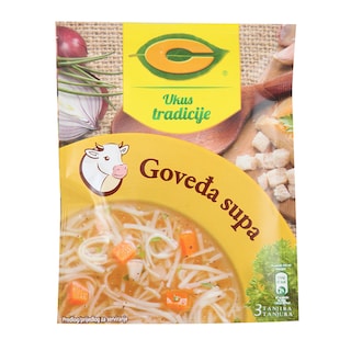 Supa C govedja ukus tradicije 40g