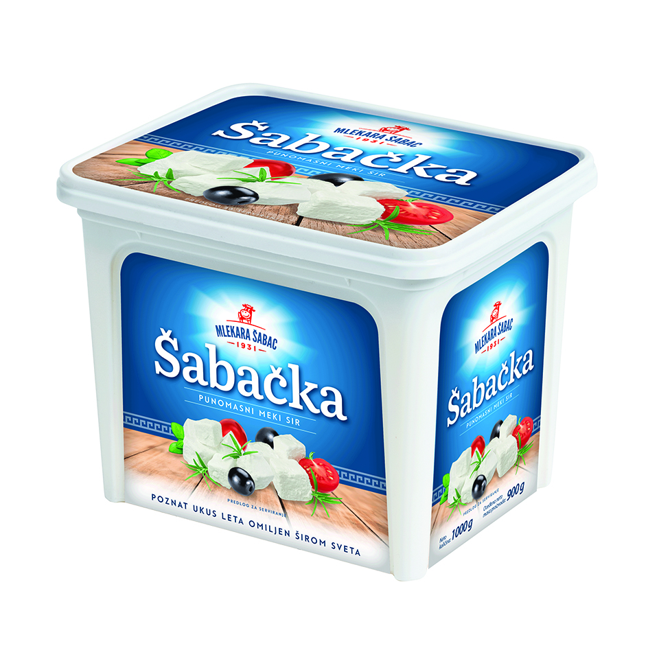 Sabacki sir meki punomasni 45%mm 900g