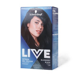 Boja za kosu 1.4 crna borovnica Live