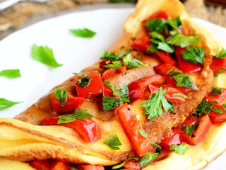 Omlet sa crvenom paprikom