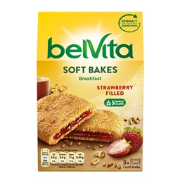 Keks Belvita Soft jagoda 250g