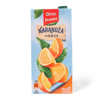 Sok nektar pomorandza 50% Premia 2l