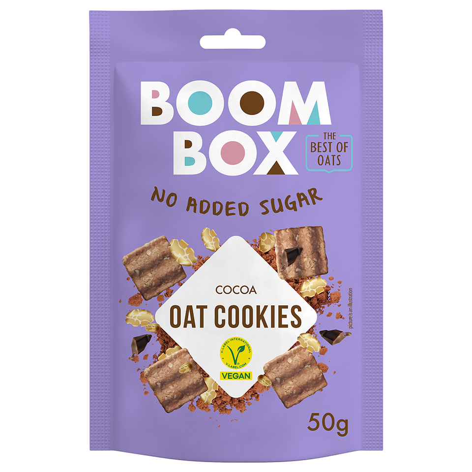 Keks ovseni kakao Boom Box 50g