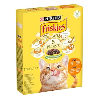 Briketi za macke piletina Friskies 300g