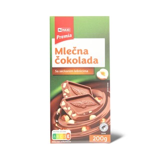 Cokolada mlec.seckani lesnici Premi