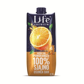 Sok Life pomorandza 0,5l