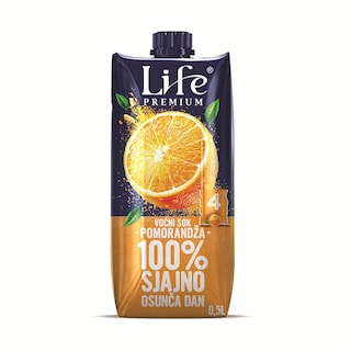 Sok Life pomorandza 0,5l