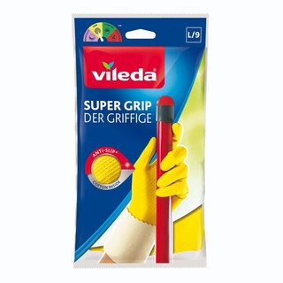 Rukavice super grip L Vileda