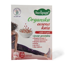 Ovsena kasa Chia&Goji 60g BIO