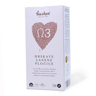 Hrskave lanene plocice Basket 100g