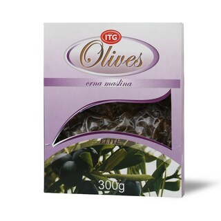 Masline crne Elite vakuum 300g