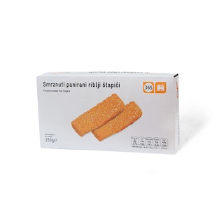 Smrz.panir.riblji stapici 365 250g