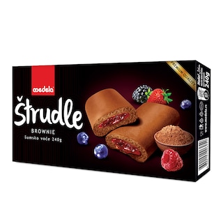 Strudla Brownie sumsko voce Medela 240g