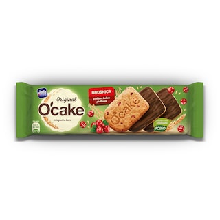 Keks integralni O`Cake brusnica 152g