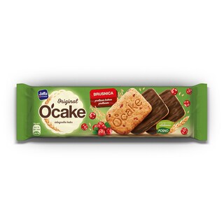 Keks integralni O`Cake brusnica 152g