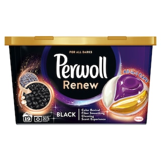 Perwoll Renew Caps Black 19WL