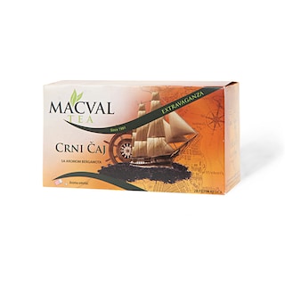 Caj crni sa aromom bergamota Macval 40g