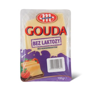 Sir Gauda slice bez lakt.Mlekovita150gr