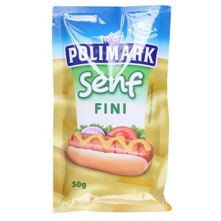Senf fini Polimark kesa 50g