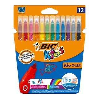 Flomasteri Kids Colour BIC blister 12/1
