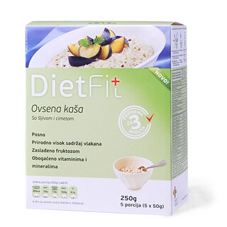 Ovsena kasa sljiva i cimet 5x50g