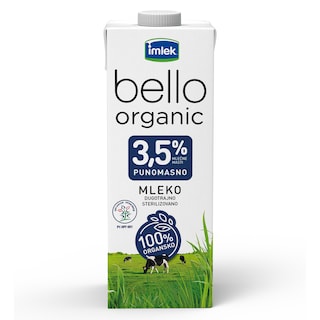 Ster.mleko Bello Org.3.5%mm 1lTB Edge