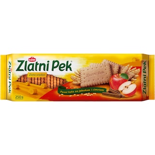 Keks Zlatni Pek sa jabukom i cimetom250g